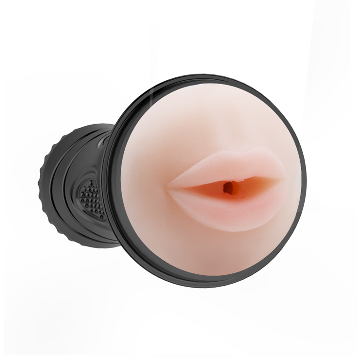 7 Speeds Vibrating Male Masturbator (Mouth Shape)