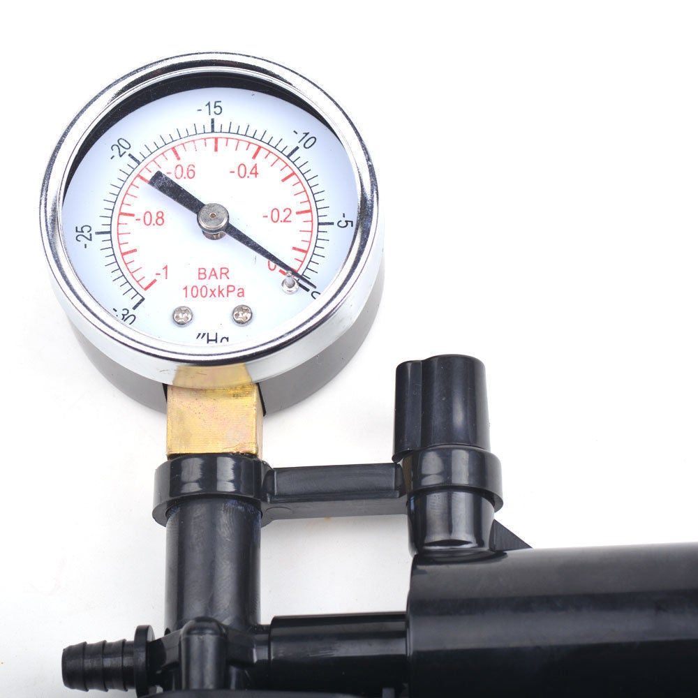 Plastic Pistol Pump with Gauge & QR Valve