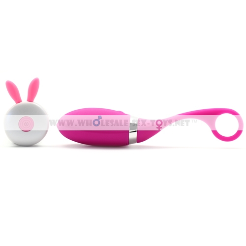 12 Speeds Pink Color Remote Control Rechargeable Silicone Vibrating Egg