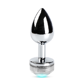 Metal Butt Plug with Light ( Non Vibrating )