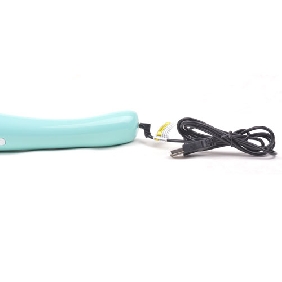 Green Color 20-Mode Whisper Quiet Wand Massager (USB Recharging)