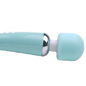 Green Color 20-Mode Whisper Quiet Wand Massager (USB Recharging)