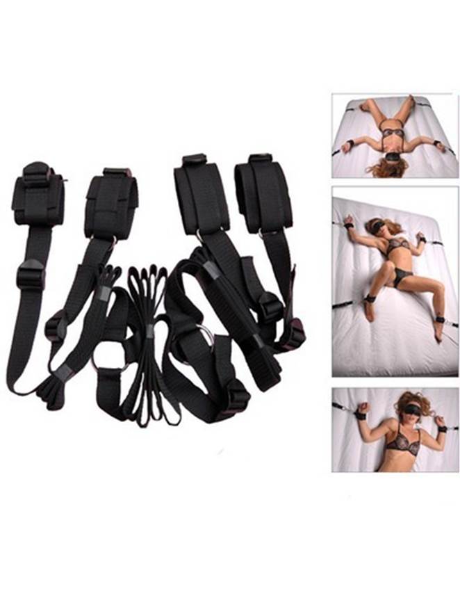 Bedroom Bed Bondage Restraints Bdsm Kit