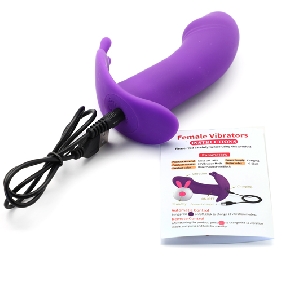 12-Speed Remote Control Rechargeable Silicone G-Spot Vibrator