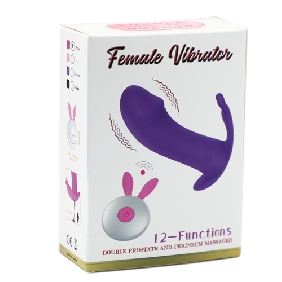 12-Speed Remote Control Rechargeable Silicone G-Spot Vibrator