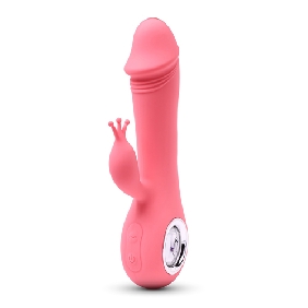 Rechargeable SiliconE Vibrator with Rotation and Heating