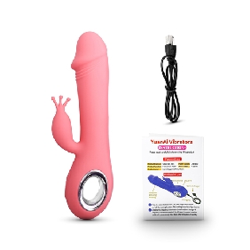 Rechargeable SiliconE Vibrator with Rotation and Heating