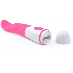 12-Speed Pink Color Silicone Tongue Vibrator