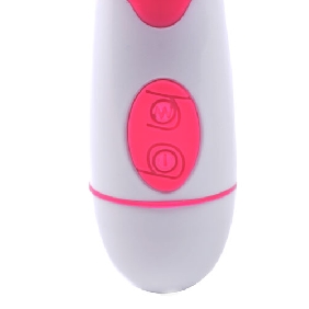 12-Speed Pink Color Silicone Tongue Vibrator