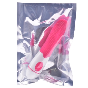 12-Speed Pink Color Silicone Tongue Vibrator