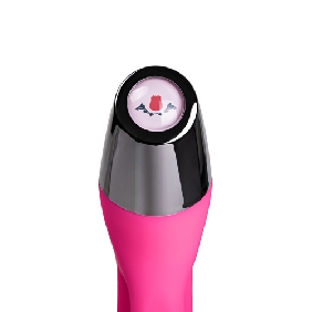 Purple Color 9 Speeds Rechargeable Silicone Rabbit G-Spot Vibrator