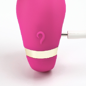 Remote Control Pink Color 9 Speeds Rechargeable Silicone Vibrators for Couples