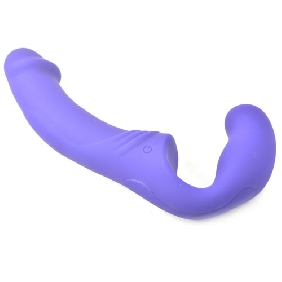 10-Speed Rechargeable Silicone Double Ended Vibrator