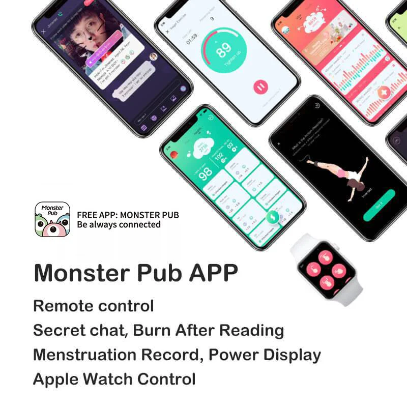 Monster Pub 2® Remote Vibrators