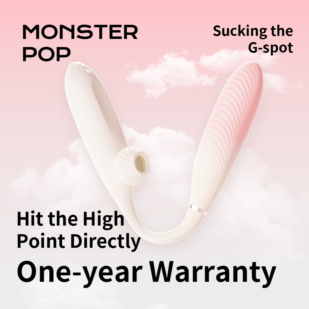 Monster Pop Thrusting & Clitoral vibrator